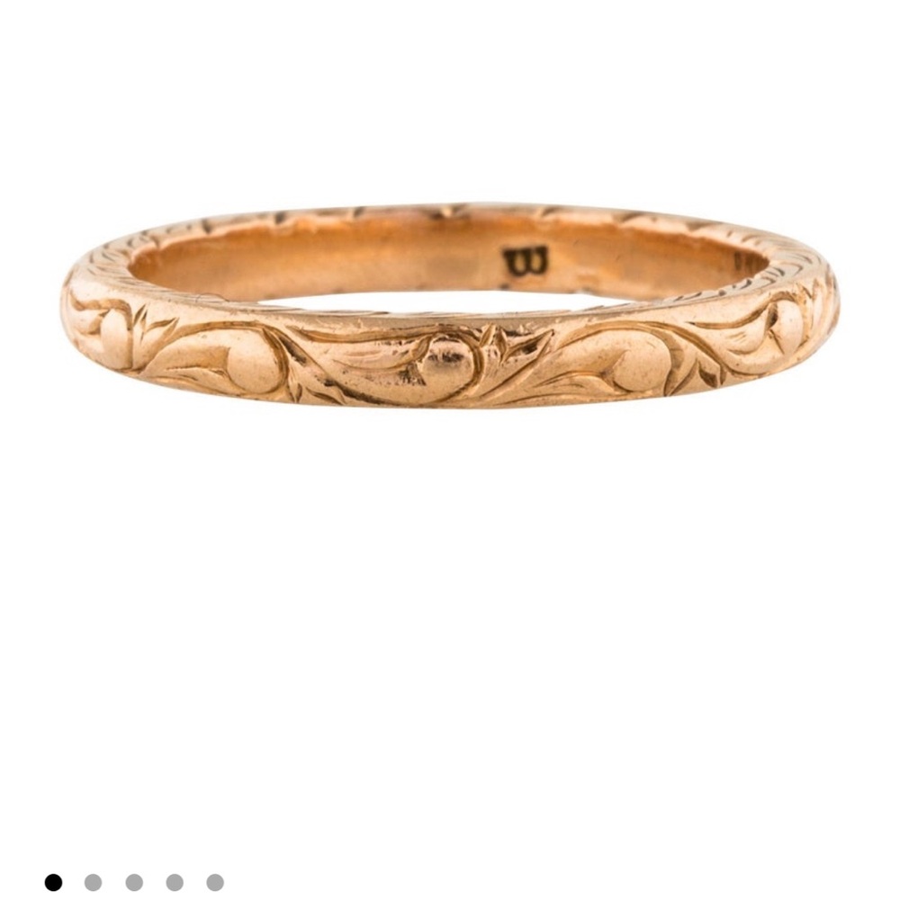 Rose gold band 6.25